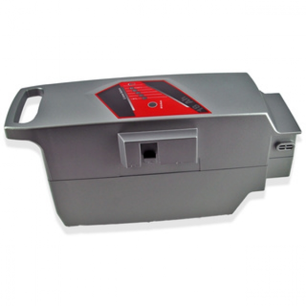 Der Ersatzakku Akku für den Panasonic Antrieb 26V kann nur mit dem Original Ladegerät geladen werden.